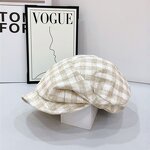 Vintage Beret Hat Factory - OEM Newest Selling Classic Cotton Lattice Design