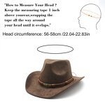 Suede Cowboy Hat Factory - OEM NEW Men Women Solid Color Vintage Minimalist