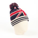 Knitted Hat Supplier - OEM European Rice Flag Star Striped Acrylic