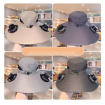 Solar Fan Hat Manufacturer - OEM Latest Hot Sale Men's Wide Brim Power USB