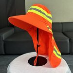 Reflective Bucket Hat Supplier - OEM Outdoor Hard Hat Neck Flap Sun Caps