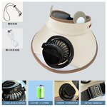 Solar Visor Hat Supplier - OEM UPF 50+ Adjustable Fan Cooling Outdoor Sports