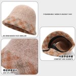 Fisherman's Hat Supplier - OEM Autumn Winter Wool New Versatile Fashionable