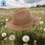 Wool Knitted Fedora Manufacturer - OEM Four Seasons Pom-Pom Plain Fur Ribbon