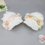 Straw Sun Hat Factory - OEM Fashionable Handmade Natural Grass Lace Bow