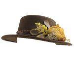 Fur Hat Supplier - OEM Fashionable Unisex Hand Embroidery Elegant Sun