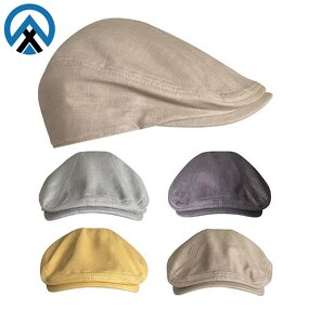 Newsboy Beret Manufacturer - OEM Factory Custom Breathable Casual Cotton Ivy