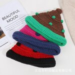 Winter Accessories Supplier - OEM Wholesale 4 Colors Knitted Beanie Scarf