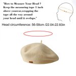 Women's Beret Supplier - OEM High Quality Vintage PU Leather Labeled