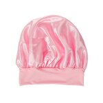 Sleep Bonnet Manufacturer - OEM Best Sell Women Girls Satin Silk Solid