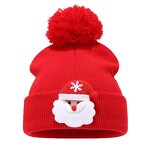 Christmas Beanie Hat Factory - OEM New Cute Unisex Santa Claus Acrylic Fit