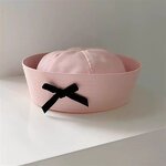 Sailor Hat Manufacturer - OEM 2025 Customized Autumn Winter Solid Polyester Bow