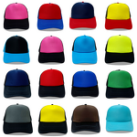 Trucker Hat Manufacturer - OEM Unisex PVC Sponge Mesh Solid Color 6-Panel