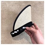 Visor Hat Factory - OEM Women's Large Brim PVC Plain Top Foldable