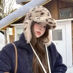 Earmuffs Supplier - OEM 2025 New Cute Retro Leopard Plush Acrylic