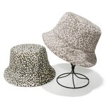 Winter Bucket Hat Supplier - OEM Women's Fashion Leopard Faux Fur Panama