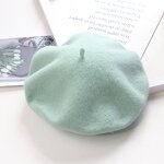 Kids Beret Factory - OEM 2026 New French Wool Plain Style Spring