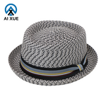 Derby Straw Hat Supplier - OEM Custom Summer Daily Use Polyester Pork Pie