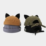 Japanese Baseball Cap Factory - OEM Summer Cute Cat Ear Korean Hipster