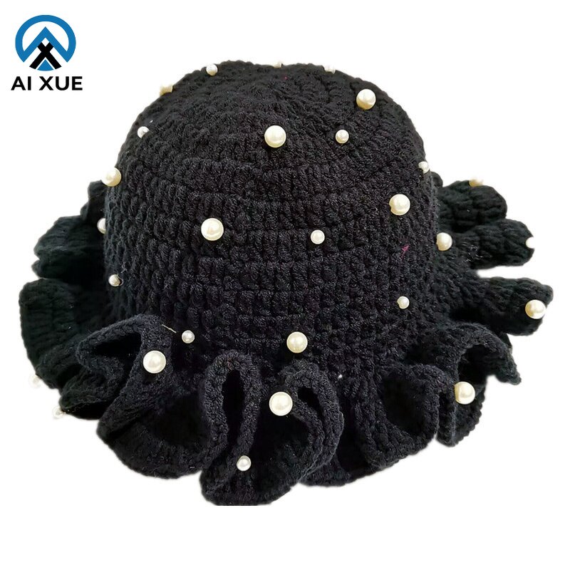 Fisherman Hat Factory - OEM Cross-border Handmade 3D Embroidery Pleated