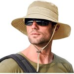 Men's Sun Hat Manufacturer - OEM Summer Hiking Fishing Oversized Polyester