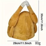 Turkey Hat Supplier - OEM Soft Thanksgiving Stuffed Toy Kids Cotton