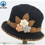Wool Knitted Hat Factory - OEM Women's Winter Warm Windproof Fleece Lining