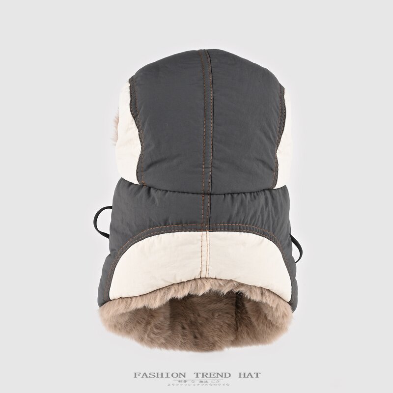 Lei Feng Hat Supplier - OEM Men's Velvet Thick Warm Ear Protection