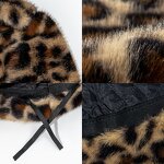 Winter Bucket Hat Factory - OEM 2026 Leopard Cheetah Printed Faux Fur