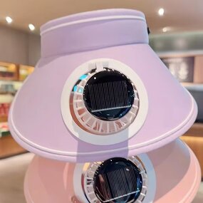 Solar Visor Hat Supplier - OEM UPF 50+ Adjustable Fan Cooling Outdoor