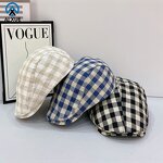 Winter Beret Supplier - OEM Unisex Vintage Cotton Acid Washed Newsboy Style