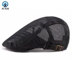 Mesh Beret Cap Supplier - OEM New Casual Lightweight Character Hollow