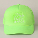 Baseball Cap Factory - OEM New Fashion Letter Embroidery Strap Mesh PVC