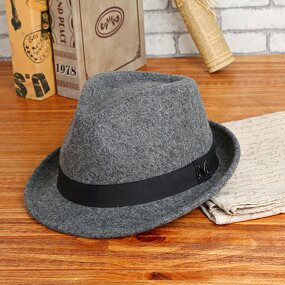Men's Wool Hat Factory - OEM Pure Wool Middle-Aged Small Formal British