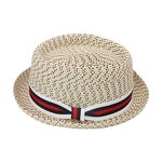 Derby Straw Hat Supplier - OEM Custom Summer Daily Use Polyester Pork Pie