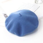 Kids Beret Factory - OEM 2026 New French Wool Plain Style Spring