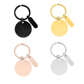 Metal Keychain Factory - OEM Multicolor Blank Pendant