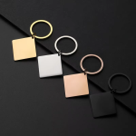 Square Tag Factory - OEM Vintage Style Keychain