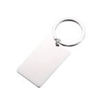 Rectangle Keychain Factory - OEM 24K Gold Plated Blank