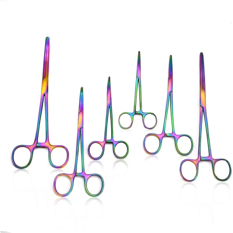 Ultimate Hemostat Set Manufacturer - OEM Rainbow Color Set