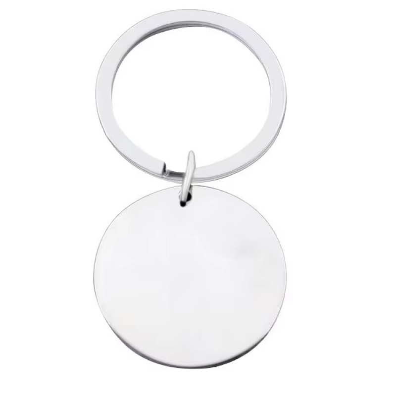 Round Keychain Factory - OEM UV Printing Laser Logo