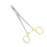 Needle Holder Factory - OEM Gold Handle Hemostatic