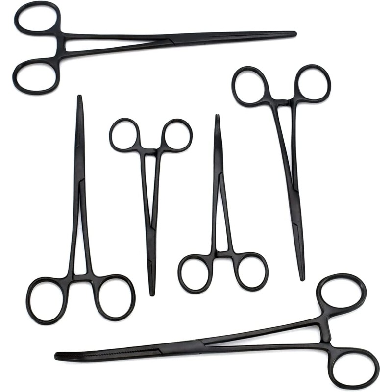 Hemostat Set Factory - OEM 6 Piece Fishing Taxidermy