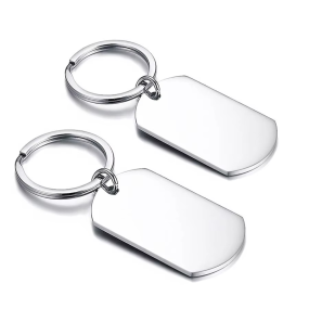 Keychain Manufacturer - OEM Laser Engraved Heart Shape