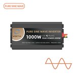 Power Inverter Supplier - OEM 1000w 12-72V to 110/220V Pure Sine Wave