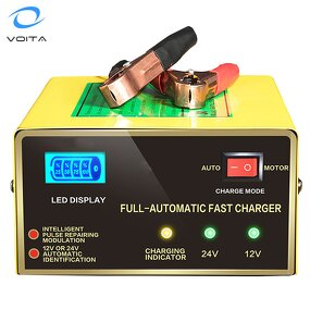 Car Battery Charger Supplier - OEM Best-selling 12V/24V Lead-Acid Repair
