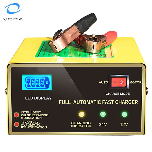 Car Battery Charger Supplier - OEM Best-selling 12V/24V Lead-Acid Repair