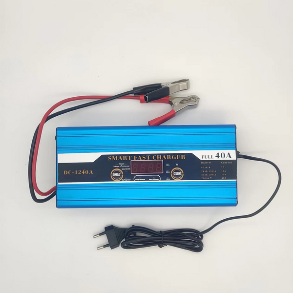 Battery Charger Manufacturer - OEM VOITA LCD Display 220V AC to 12V DC