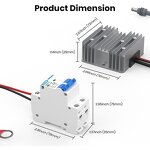 Starlink Mini Converter Manufacturer - OEM Portable 12v to 57v 4.5a