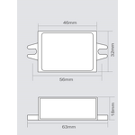 Boost Converter Supplier - OEM Plastic Housing 12v/24v to 48v 1A CE